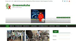 Desktop Screenshot of greenmoksha.com